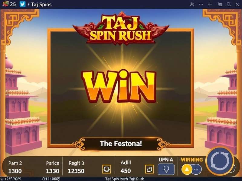 Taj Spin Rush Festival Event