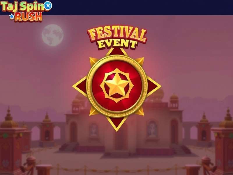 Taj Spin Rush Game Interface